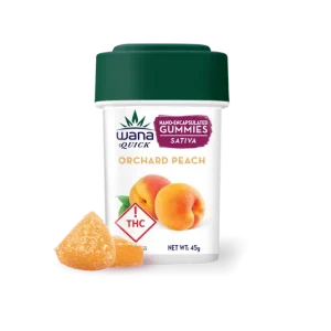 ORCHARD PEACH (MED) Wana Gummies