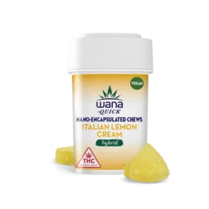 ITALIAN LEMON CREAM (MED) Wana Gummies