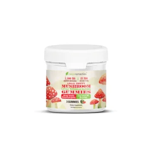Psychedelic Mushroom Gummies with Delta 9 THC - Amanita Muscaria Mushroom Gummies