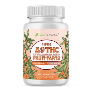 Delta 9 THC Fruit Tarts 150 mg - Microdosed