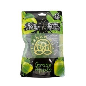 Delta-9 THC Gummies – 300mg – Green Apple