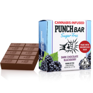 Punch Bar Dark Chocolate Blackberry