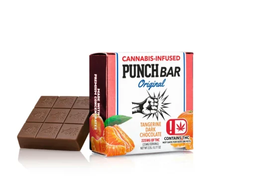 Punch Bar Tangerine Dark Chocolate