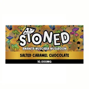 Salted Caramel Chocolate Stoned THCA Chocolates 10000MG