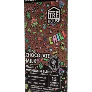 Tre House Mushroom Milk Chocolate Bar 50g