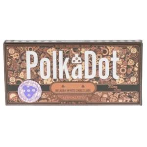 Affogato PolkaDot Mushroom Belgian White Chocolate 250mg