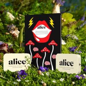 Alice Mushrooms Brainstorm Chocolate Bar