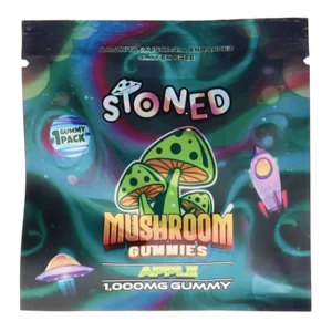 Apple Stoned Amanita Muscaria Mushroom Gummies 1000MG
