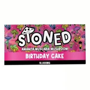 Birthday Cake Stoned Amanita Muscaria Mushroom Chocolate 10000MG