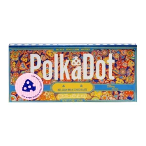 Butterlicious PolkaDot Mushroom Belgian Milk Chocolate 200mg Per Piece