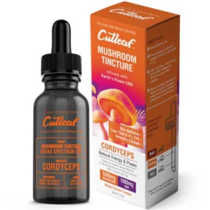 Cordyceps Mango Cutleaf Mushroom CBD Tinctures