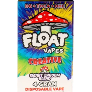 D6+THCA+HHC Creative Float Smart Shroom Blend Vape 4G