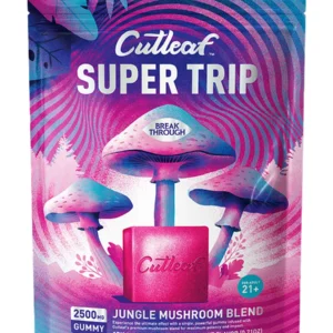 Dragon Fruit Passion Fruit Cutleaf Super Trip Jungle Mushroom Blend Gummies 2500MG