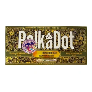 Dubai Chocolate PolkaDot Magic Mushroom Belgian Milk Chocolate 500mg