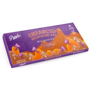 Purple Mushroom Enhanced Microdose Bar – Dulce De Leche