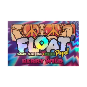 Berry Wild Float Smart Shrooms Delta 9 THC Lollipops