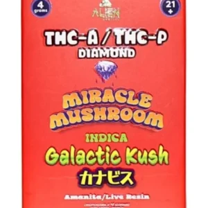 Galactic Kush Alien Exotics Miracle Mushroom THC-A x THC-P Blend Disposable Vape 4G
