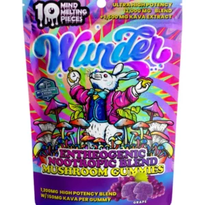 Grape Wunder High Potency Entheogenic Nootropic Blend Mushroom Gummies 12G