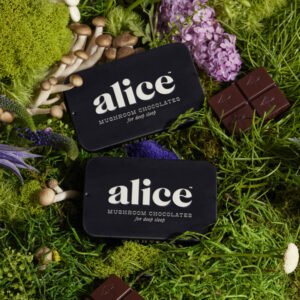 Alice Mushrooms Nightcap Chocolate Bar