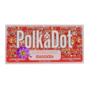 Horchota Bliss PolkaDot Mushroom Belgian Milk Chocolate 250mg