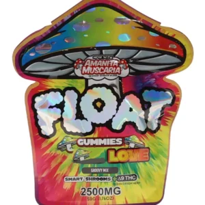 Love Float Mushroom Gummies + Delta 9 THC 2500mg