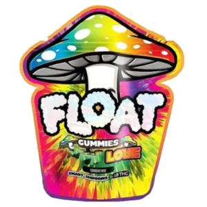Love Groovy Mix Float Mushroom Gummies + Delta 9 THC 100mg