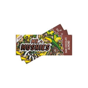 Mr. Mushies Dark Chocolate Almond 4G – Vegan