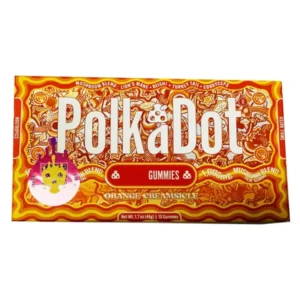 Orange Creamsicle PolkaDot Belgian Shroom Blend Gummies 4G
