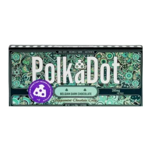 Peppermint Chocolate Crisp PolkaDot Mushroom Belgian Dark Chocolate 200mg Per Piece