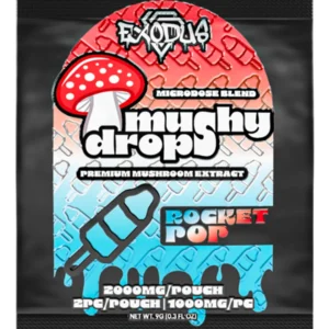 Rocket Pop Exodus Mushy Drops Mushroom Gummies 2000MG