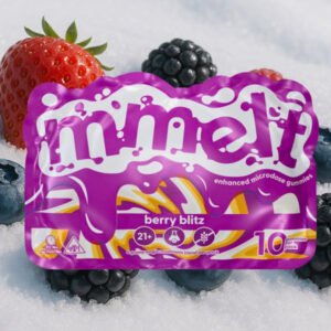 Mmelt Berry Blitz Mushroom Gummies – 10 Ct