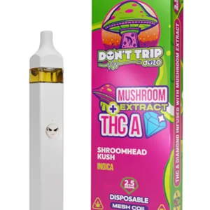 Shroomhead Kush Dozo Mushroom Extract + THC-A Disposable 2.5G