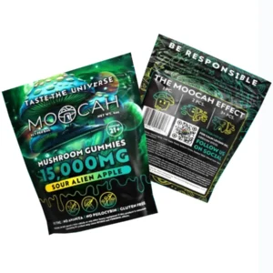 Sour Alien Apple Moocah Mushroom Gummies 15.000MG 5ct