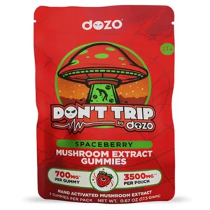 Spaceberry Dozo Don’t Trip Mushroom Gummies 3500MG