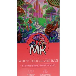 Strawberry Shortcake MK Finest Exotic Blend White Chocolate Bar 70G