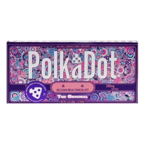 The Original PolkaDot Mushroom Belgian Milk Chocolate 200mg Per Piece