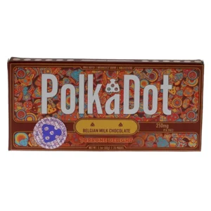 Torrone Delight PolkaDot Mushroom Belgian Milk Chocolate 250mg