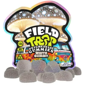 White Gummy Field Trip Psychedelic Mushroom Gummies