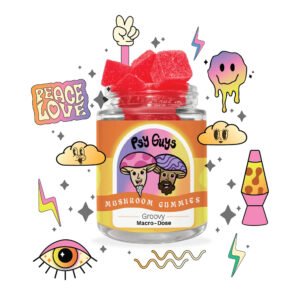 Psy Macrodose Mushroom Gummies – Groovy