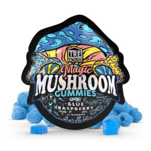 TreHouse Blue Raspberry Magic Mushroom Gummies