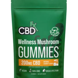 Wellness Mushroom CBDfx Gummies 200mg